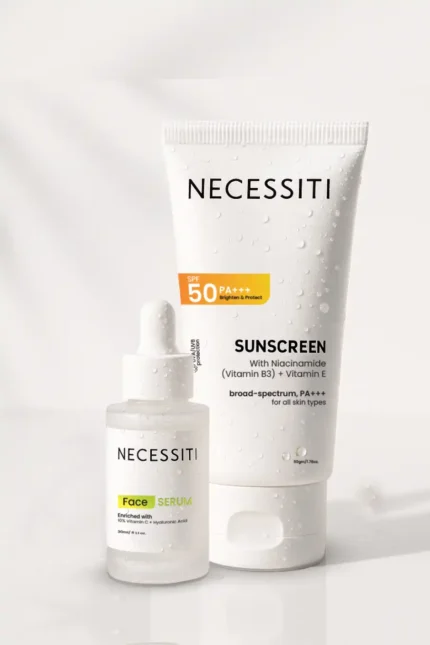 NECESSITI Brighten + Protect Skincare Combo