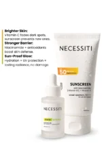 NECESSITI Brighten + Protect Skincare Combo - Image 3